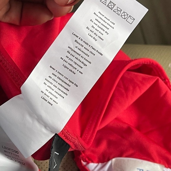 La Blanca Swim Panty Bikini Bottom NWT Lace Up Detail Size 12 NWOT - Picture 6 of 8